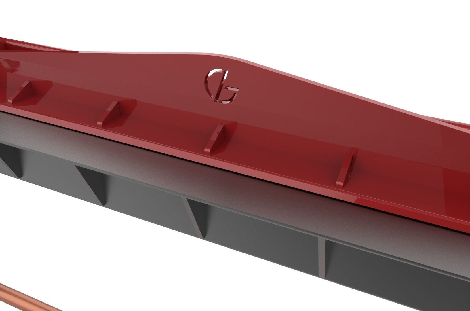 Sheet metal brake 3D print model_25