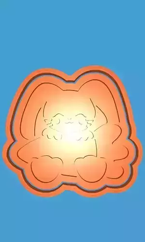 MakeIT Easter Cookie Cutter Collection Rabbit Carrot With Frame