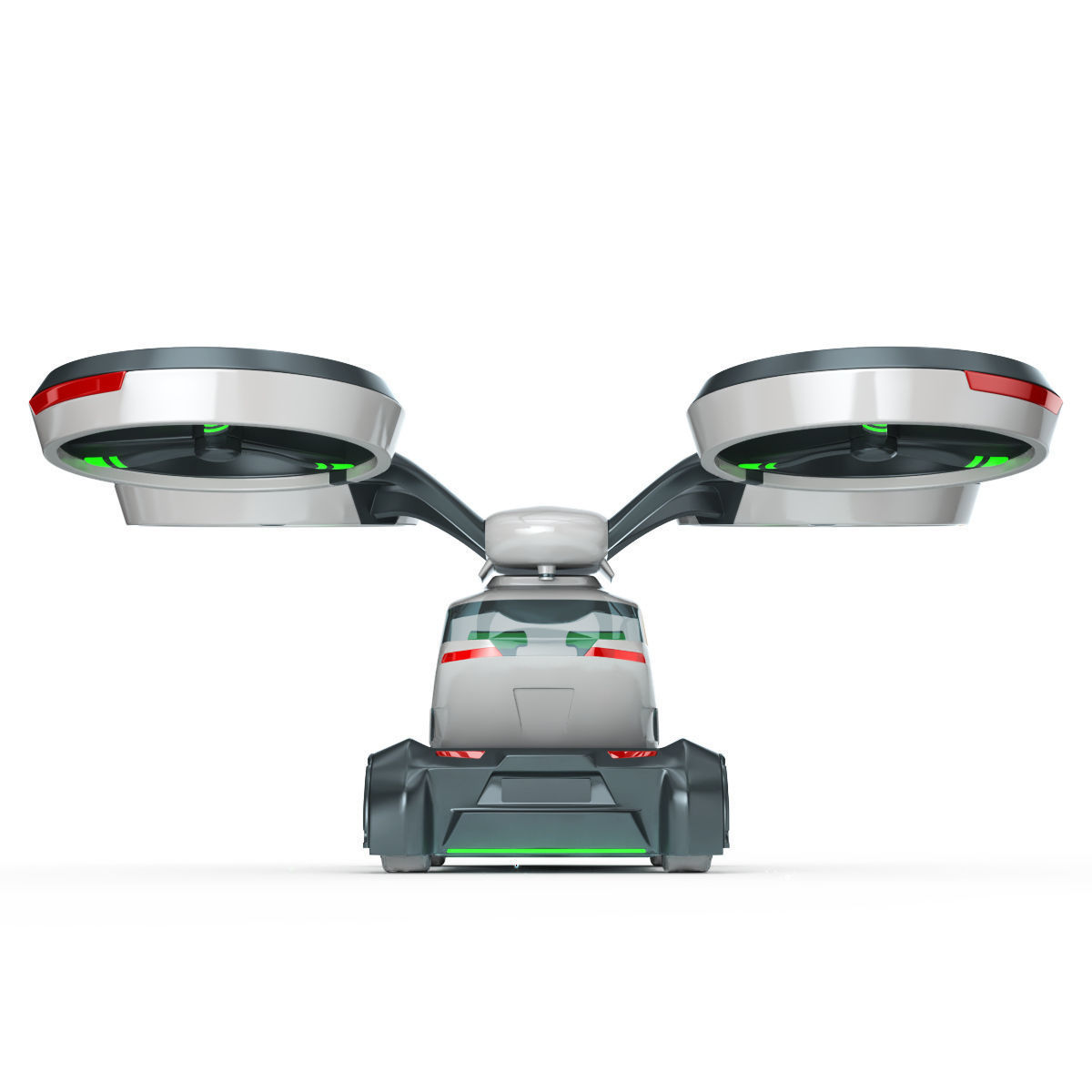 Airbus pop  3D model_3