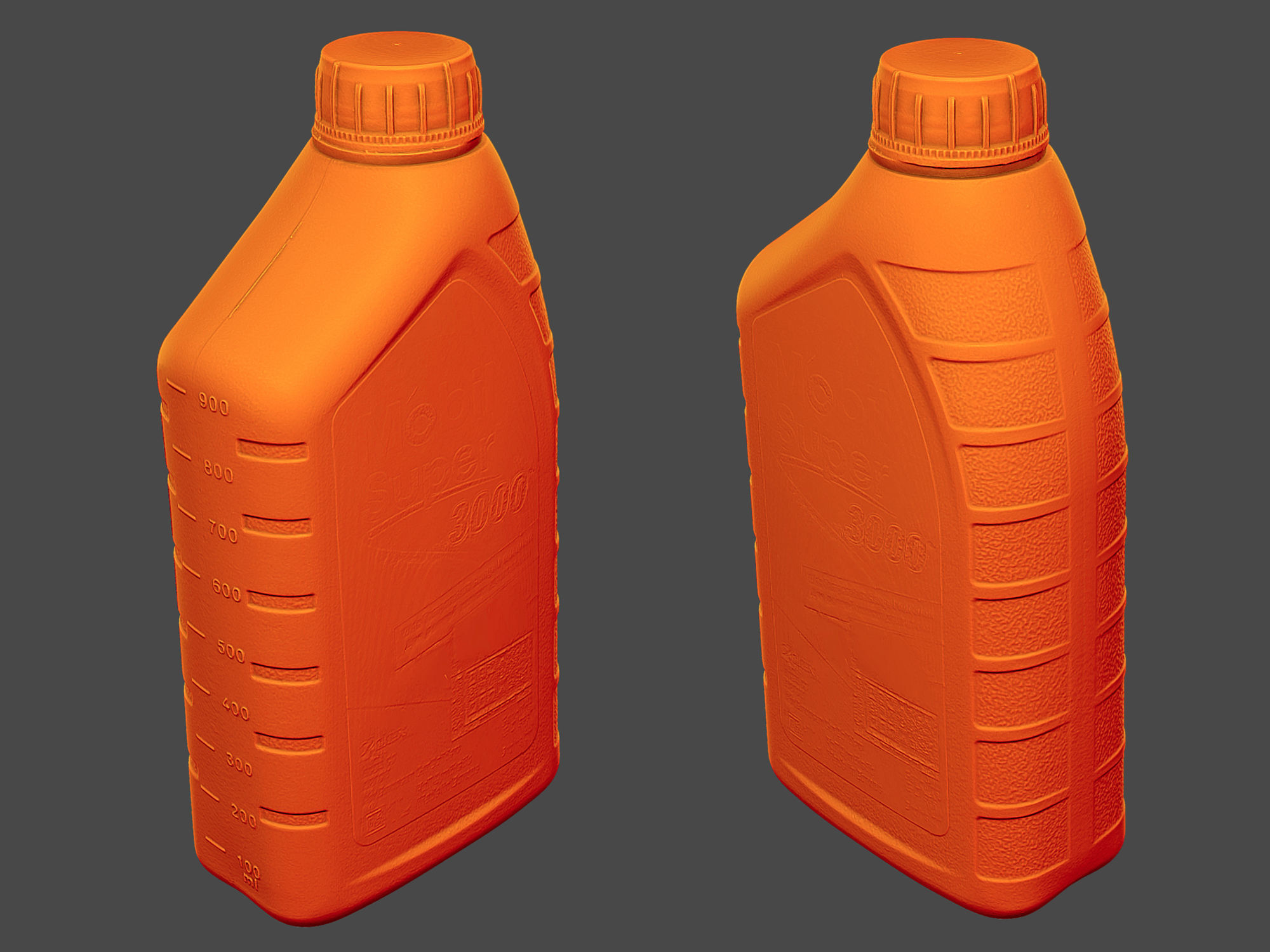 Motor Oil Bottle 3D model_5