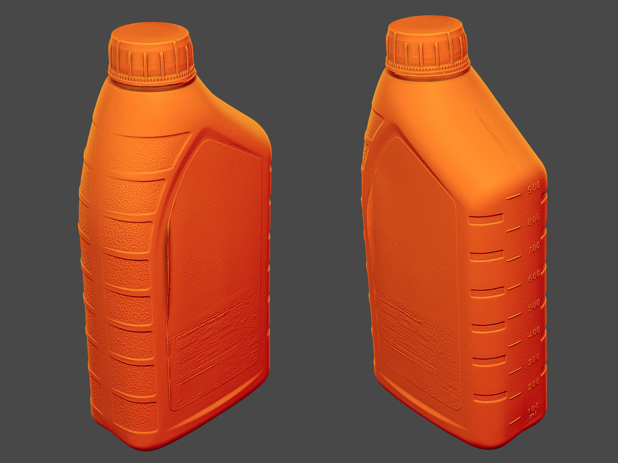 Motor Oil Bottle 3D model_7