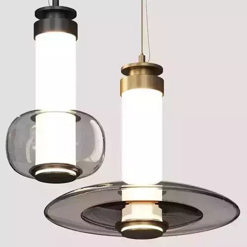 Gabriel Scott Luna and Luna Disc Pendant Lamps