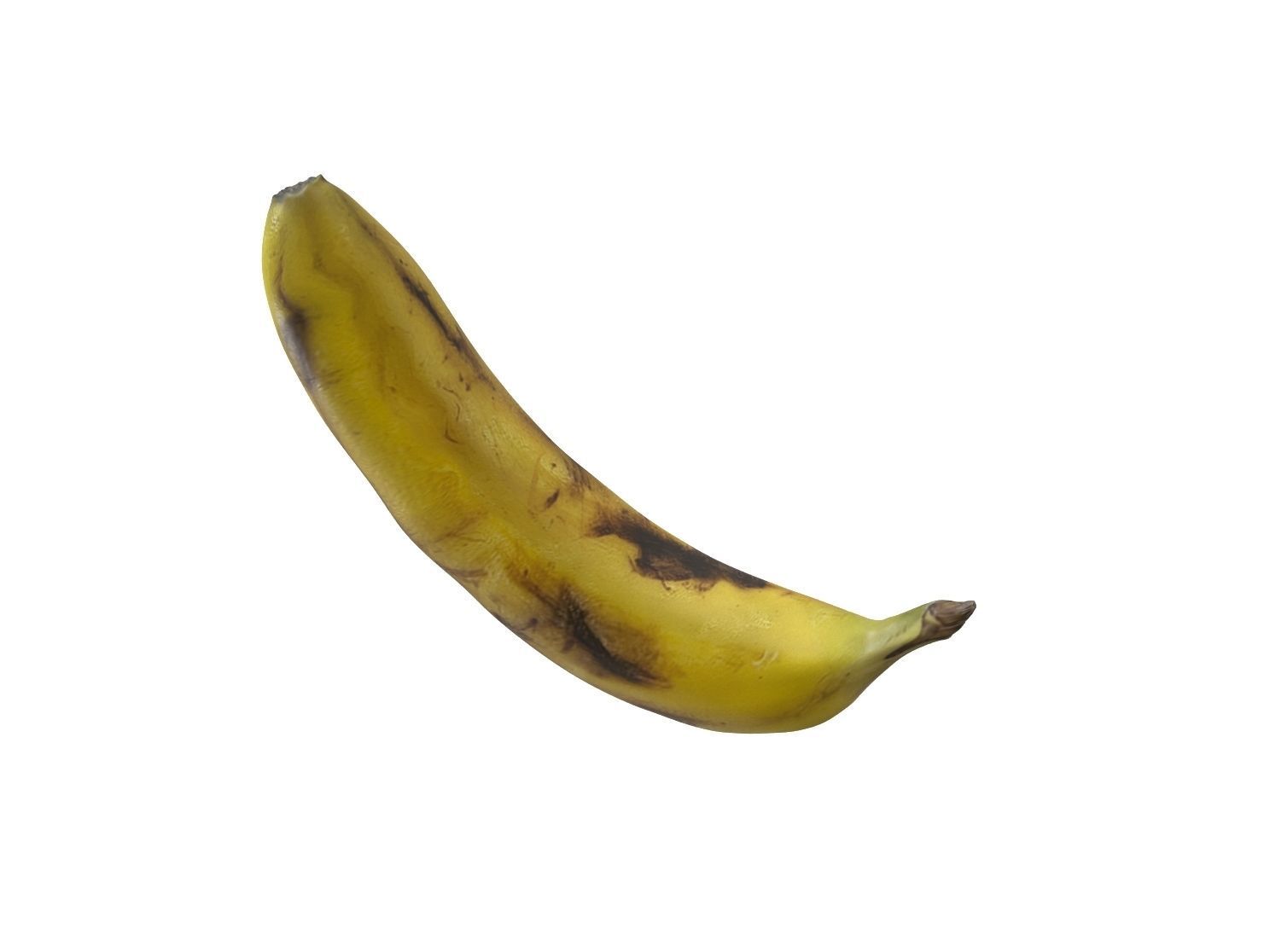 Banana ripe Free 3D model_4