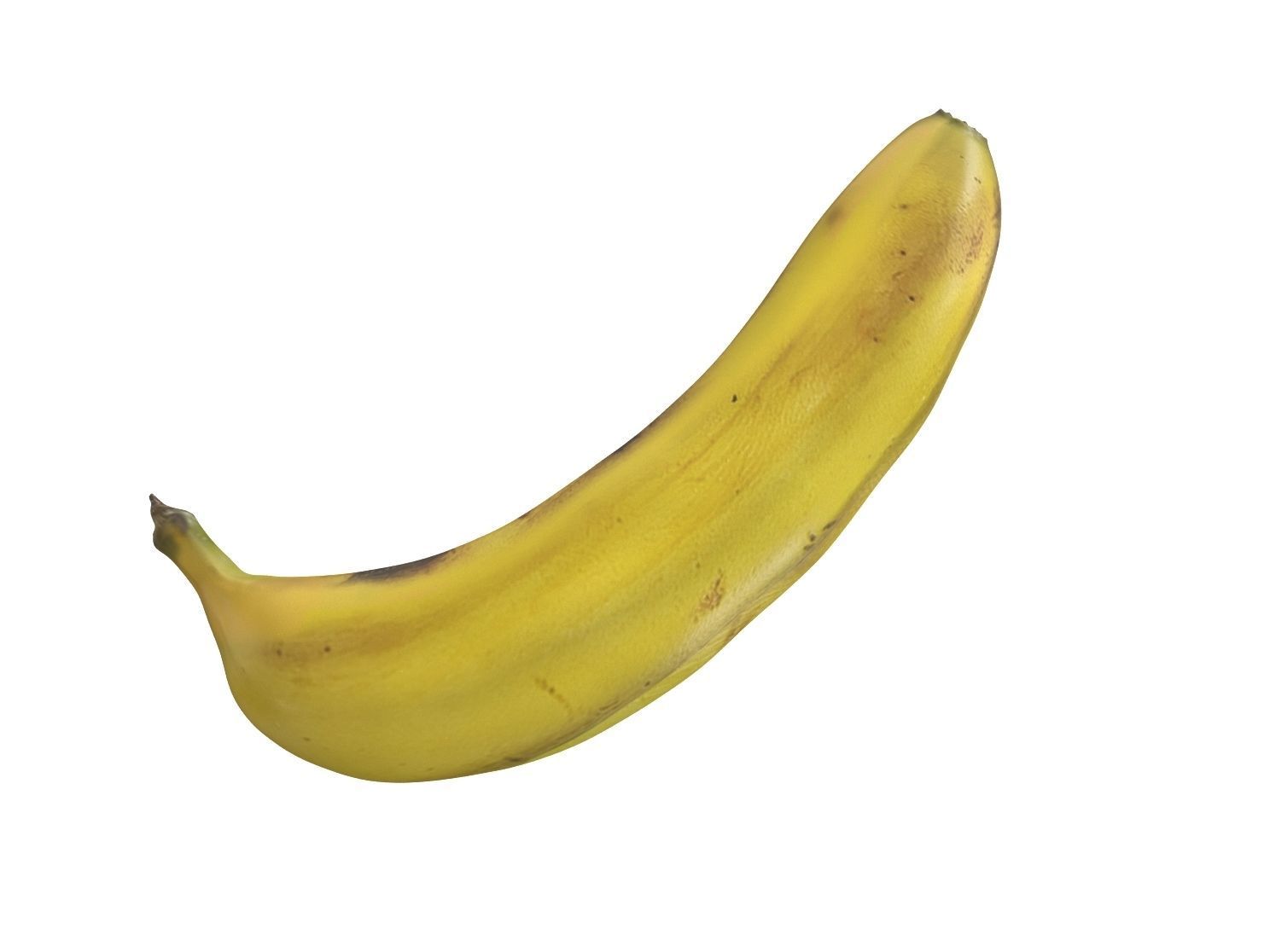 Banana ripe Free 3D model_2