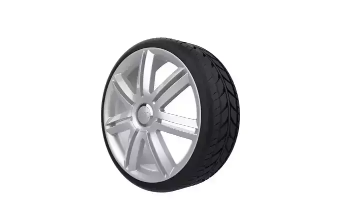 Audi A3 S3 Car Wheel Rim 3D print model