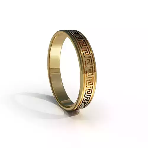 Greek Pattern Ring 3D print model