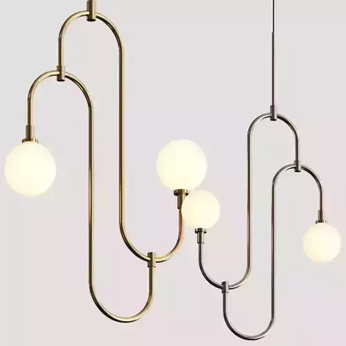 Marc Wood Studio Jack And Jill Pendant Lamps