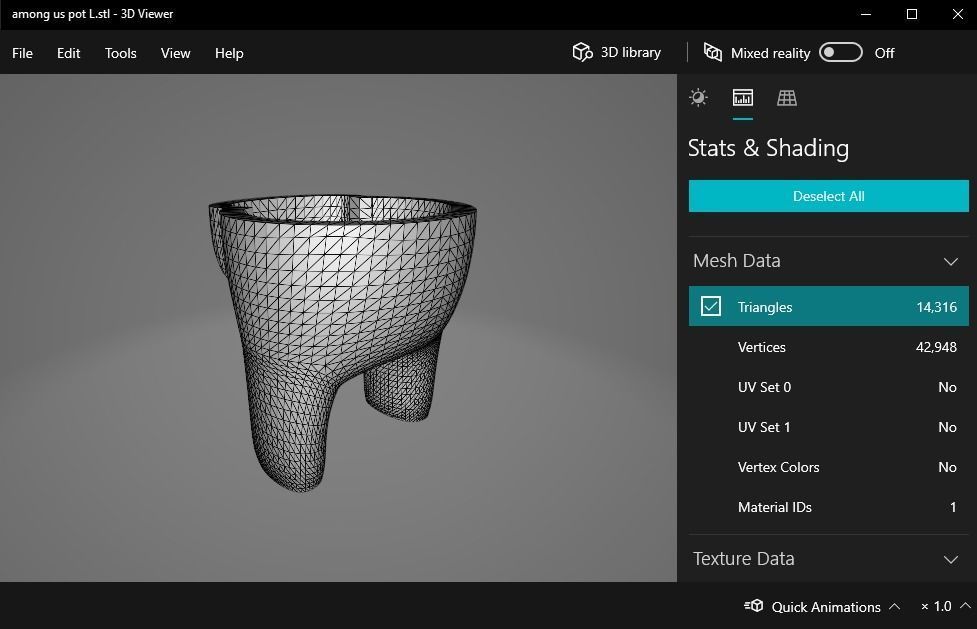 among us plant pot 40  3D print model_17