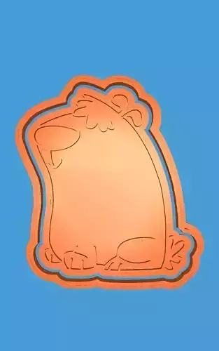 MakeIT Cookie Cutter Amazing Big Dog