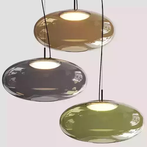 Leds C4 Plat Pendant Lamp 3D model