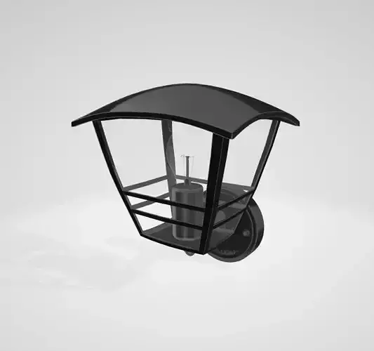 LAMP  PBR  - OBJ - FBX- GLB - GLTF