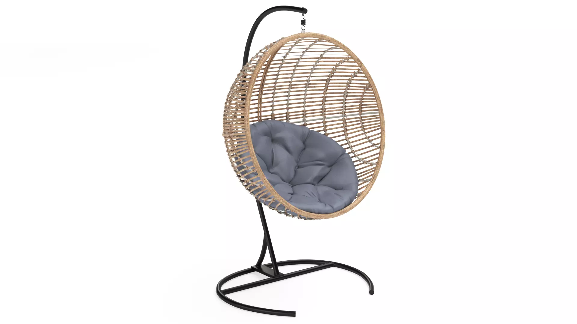 Belham Living Resin Wicker Chair 3D model