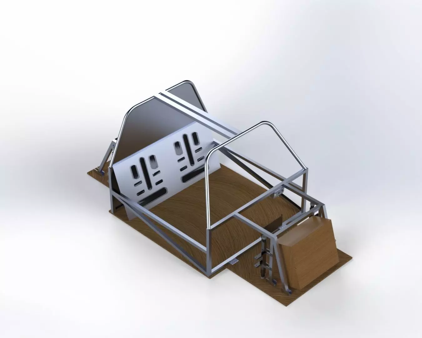 Shell Eco-Marathon Chassis 3D model_0