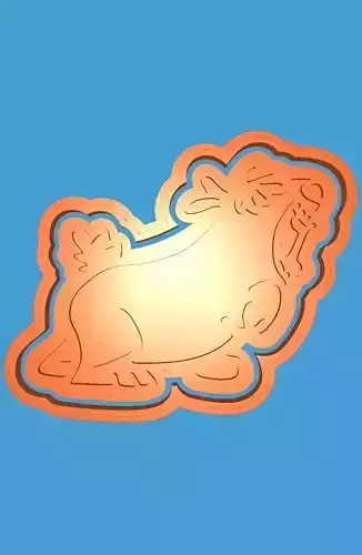 MakeIT Cookie Cutter Amazing Growling Big Dog