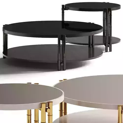 Malerba My Story Coffee and Side Tables 3D model