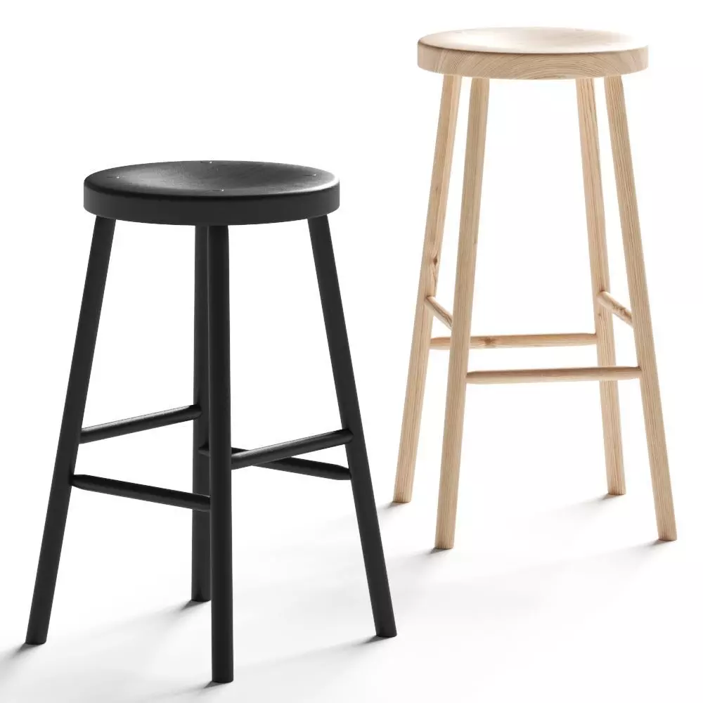 Nikari Storia Bar Stool 3D model