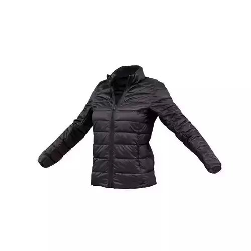 Fluffy Bands Jacket 3D model