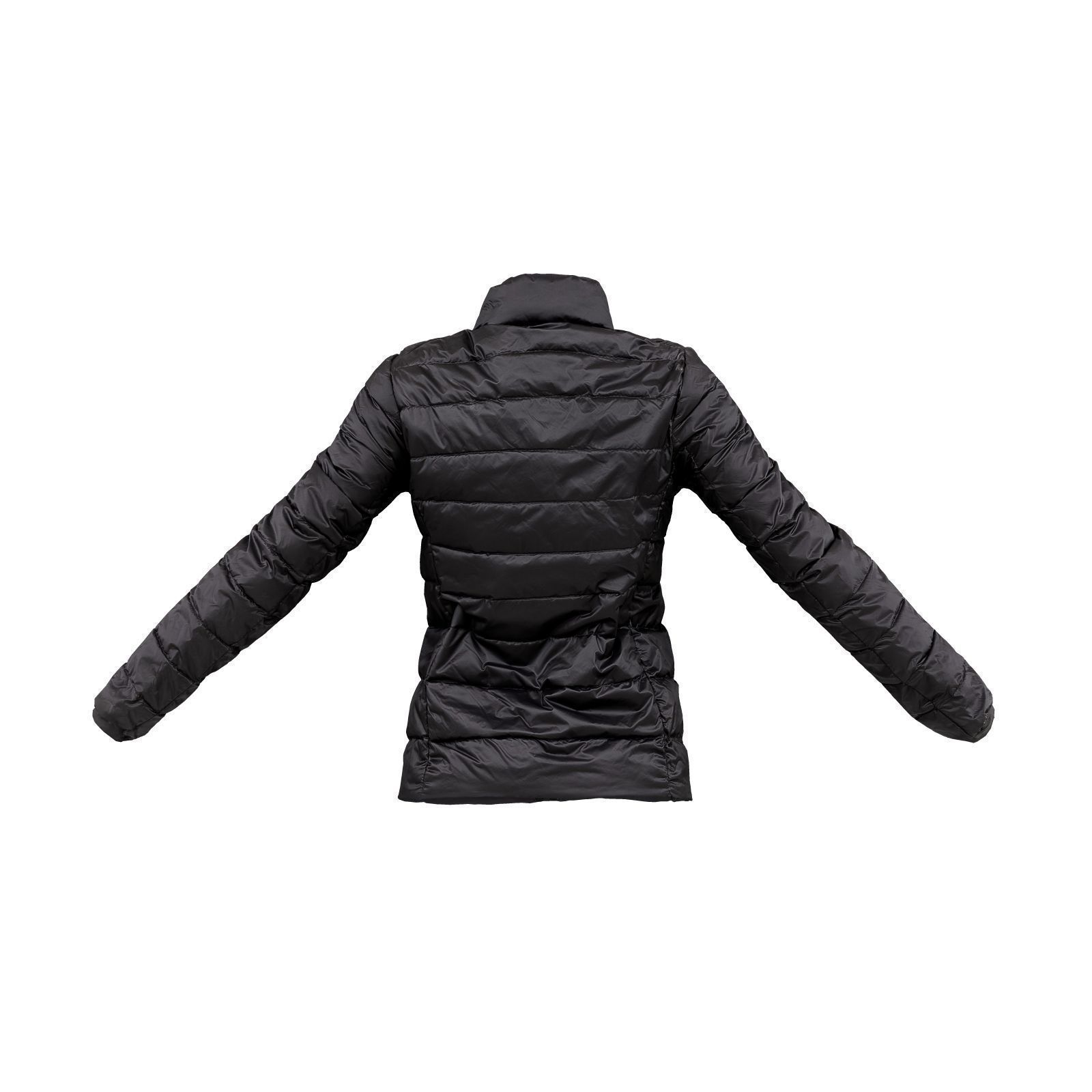 Fluffy Bands Jacket 3D model_2