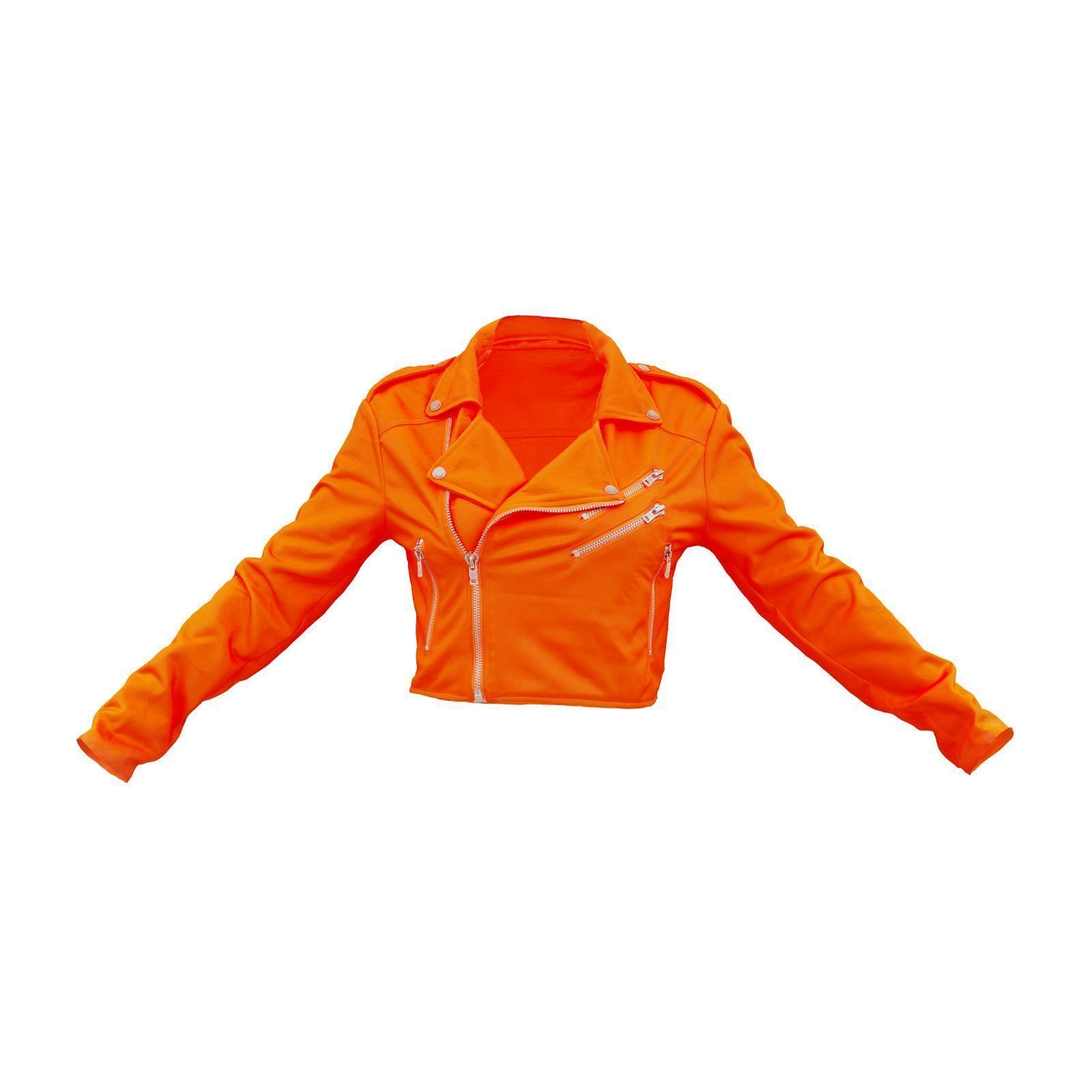 Flash Zipper Jacket 3D model_1