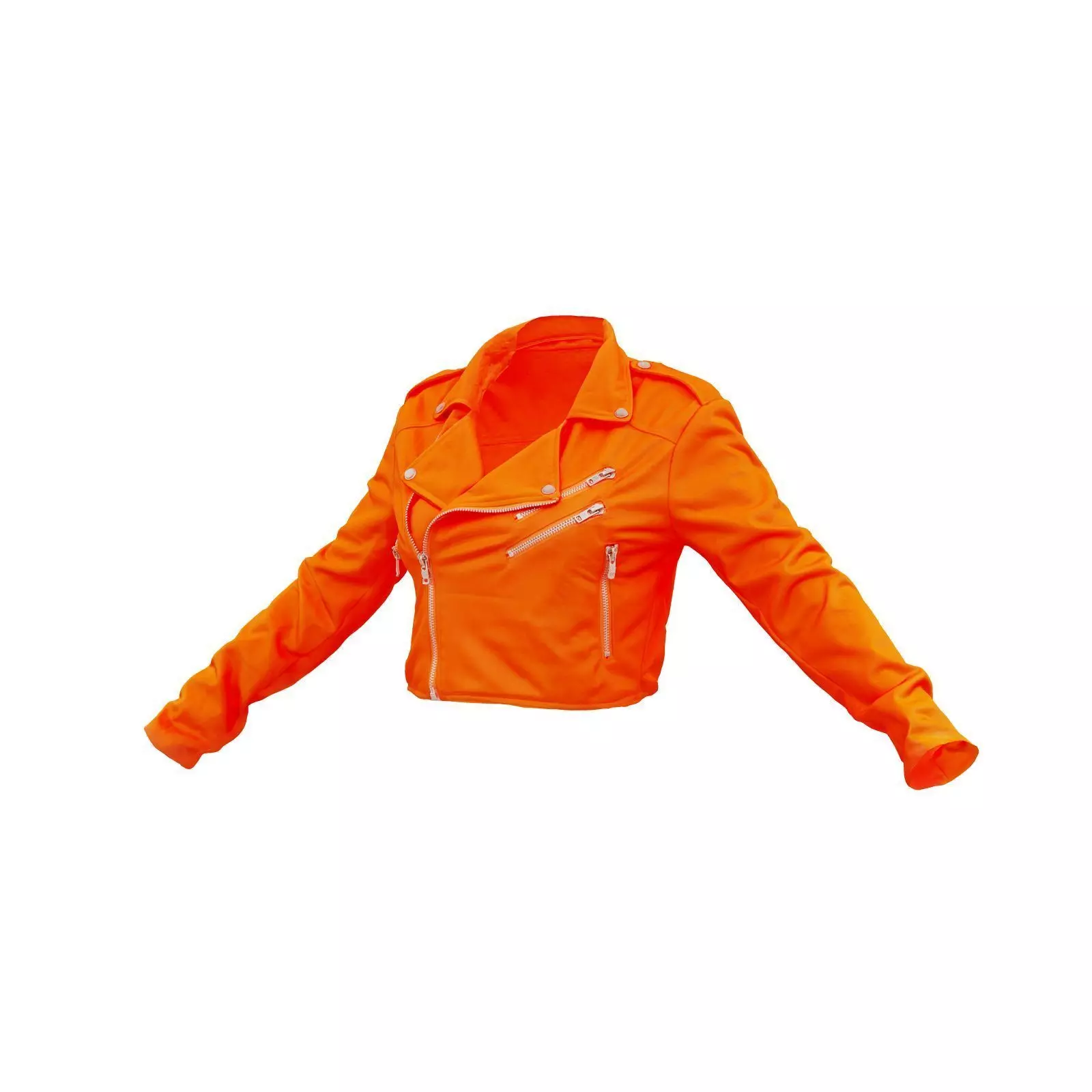 Flash Zipper Jacket 3D model_0