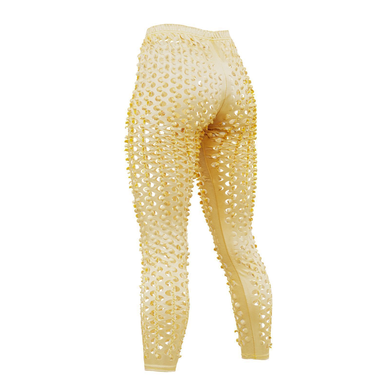 Flared Hole Leggings 3D model_5
