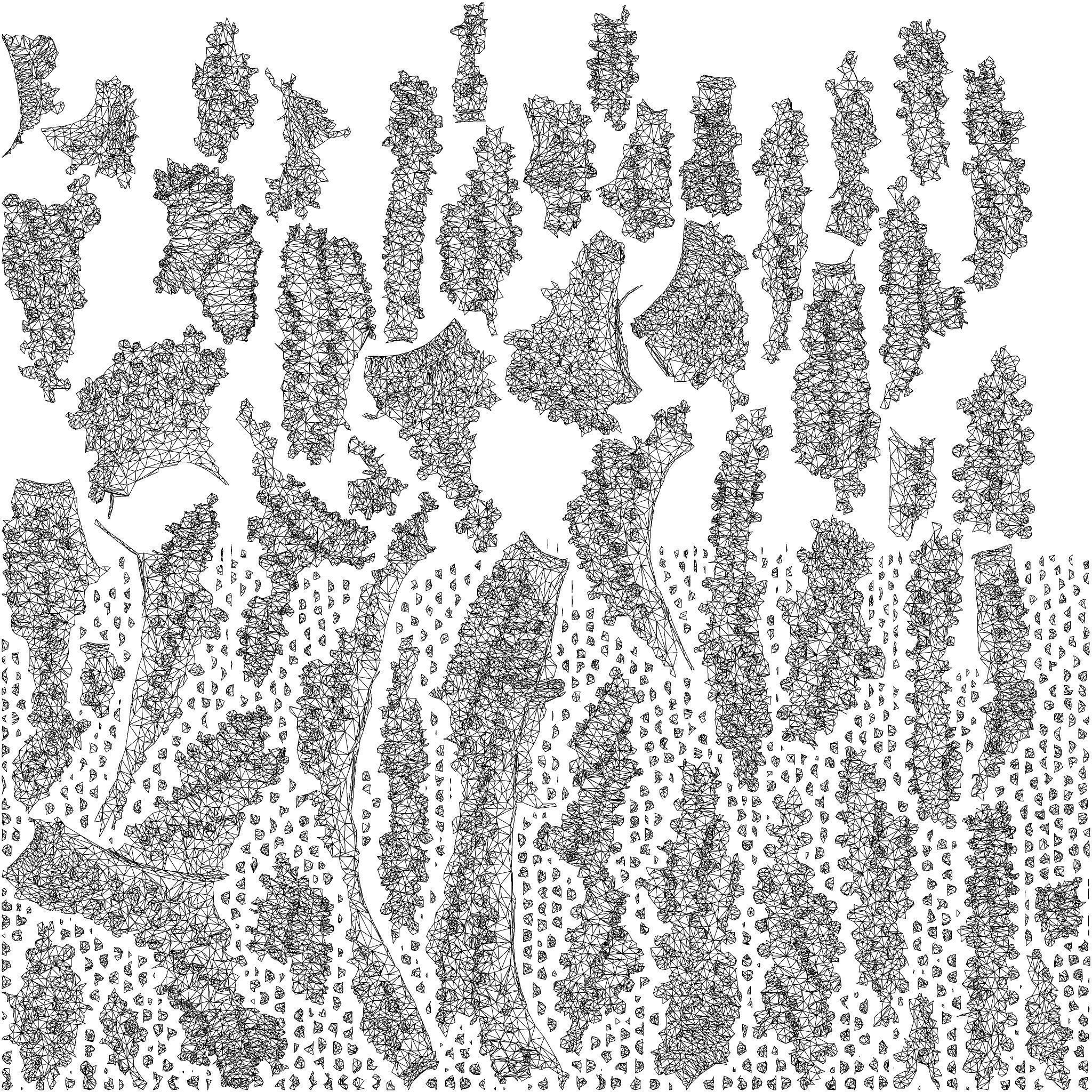 Flared Hole Leggings 3D model_10