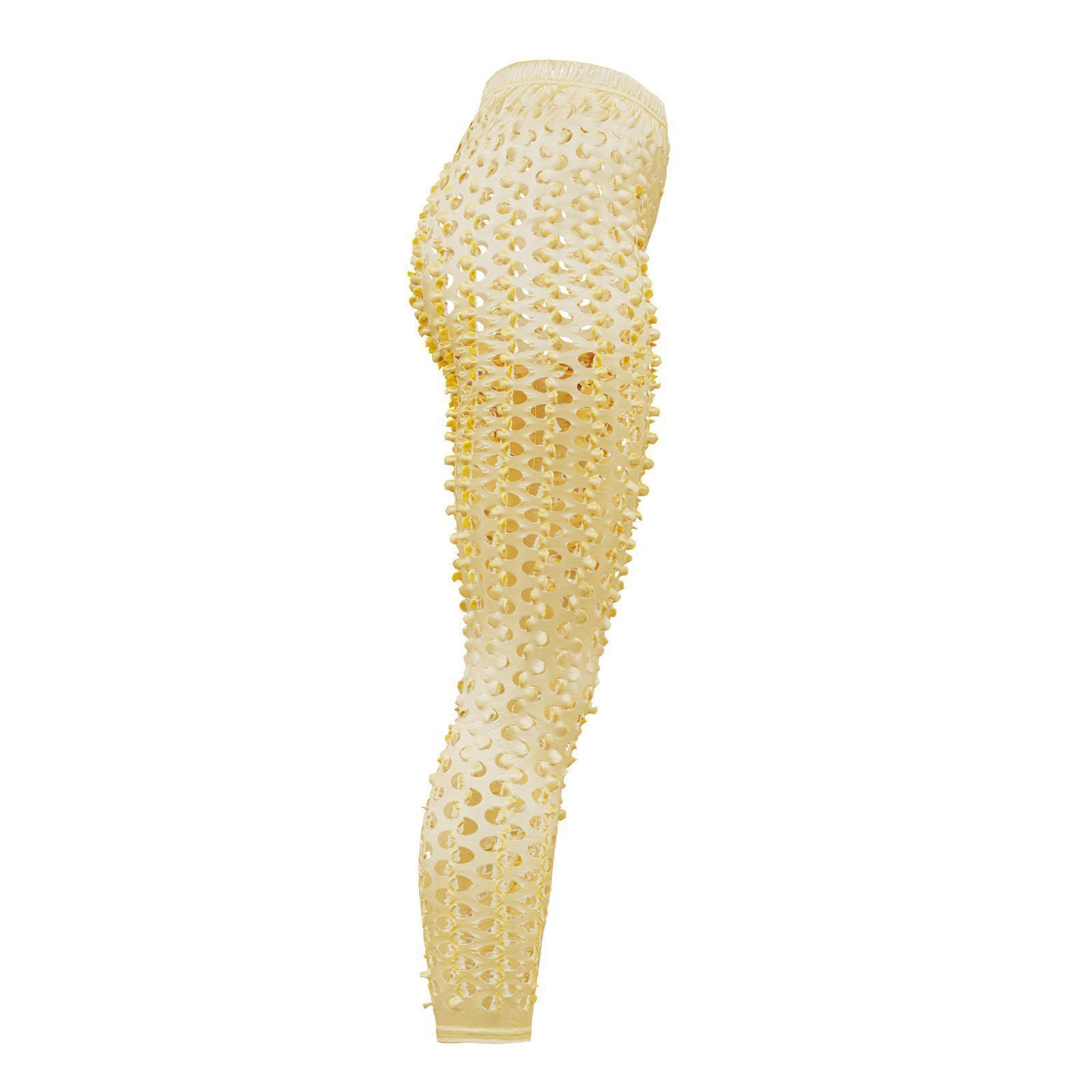 Flared Hole Leggings 3D model_7