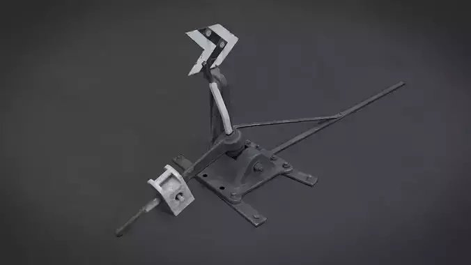 Arrow Railway Low-poly 3D model