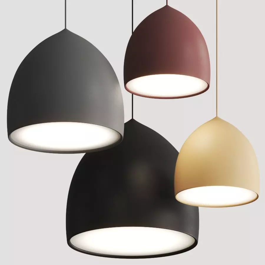 Fritz Hansen Suspence Pendant Lamps 3D model_0