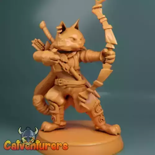 Fantasy Cat Archer 