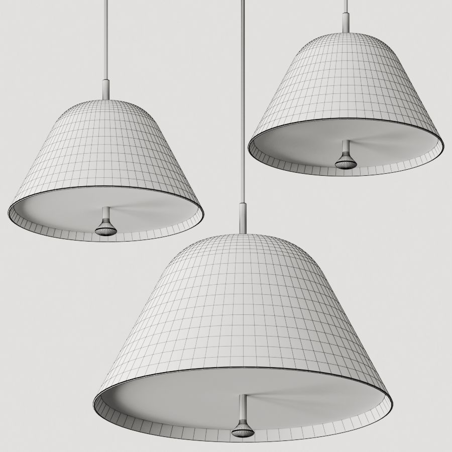 Menu Levitate Pendant Lamps 3D model_1