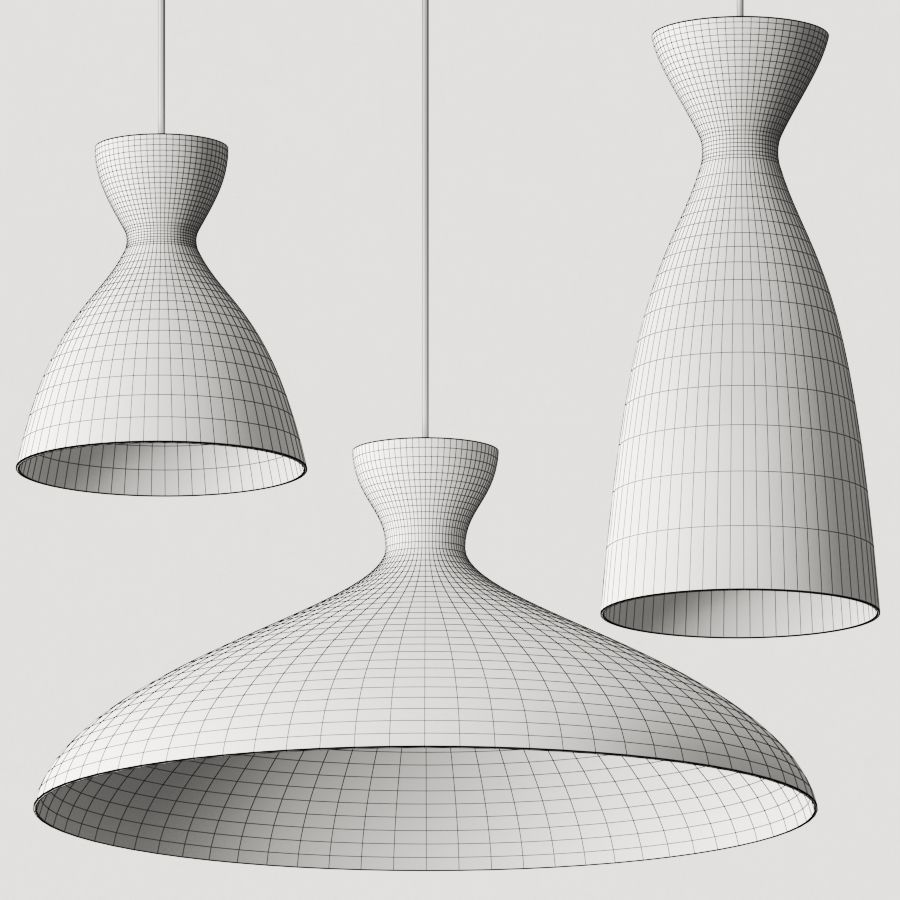 Nyta Pretty Pendant Lamps 3D model_3