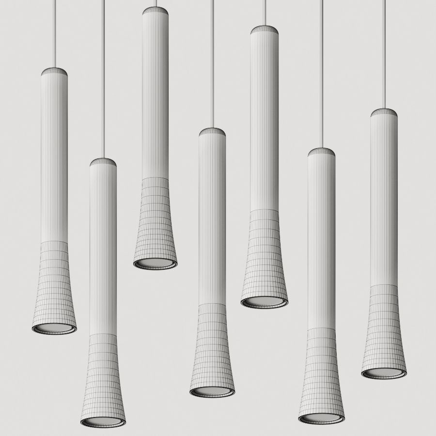 Oligo Rio Pendant Lamp 3D model_2