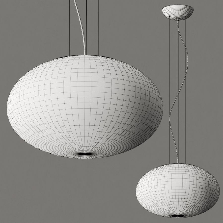 Astro Lighting Zeppo Pendant Lamp 3D model_1