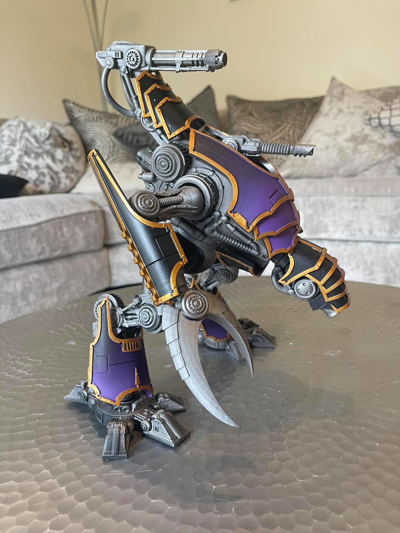 Close Combat Scout Titan 3D print model_3