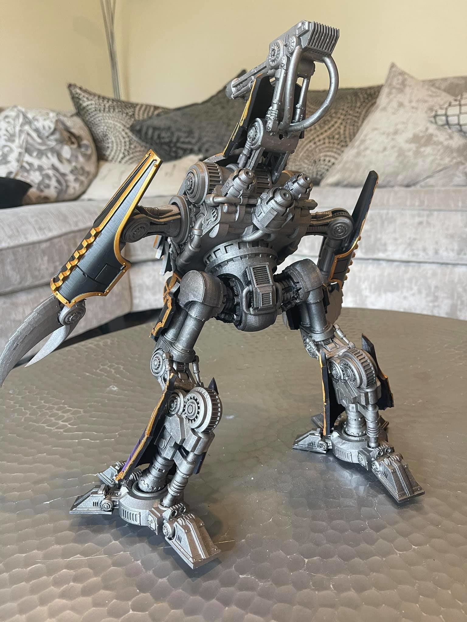 Close Combat Scout Titan 3D print model_4