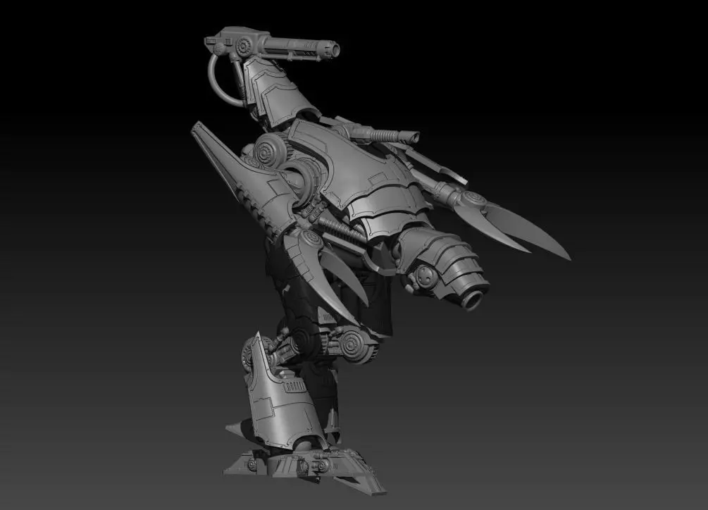 Close Combat Scout Titan 3D print model_0