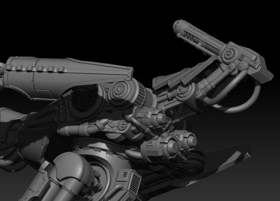 Close Combat Scout Titan 3D print model_2