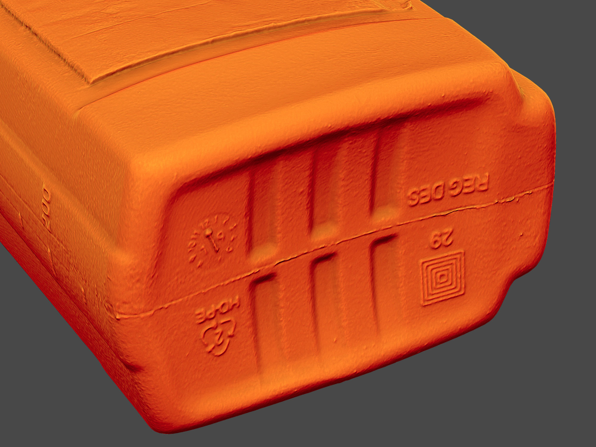 Motor Oil Bottle 3D model_15