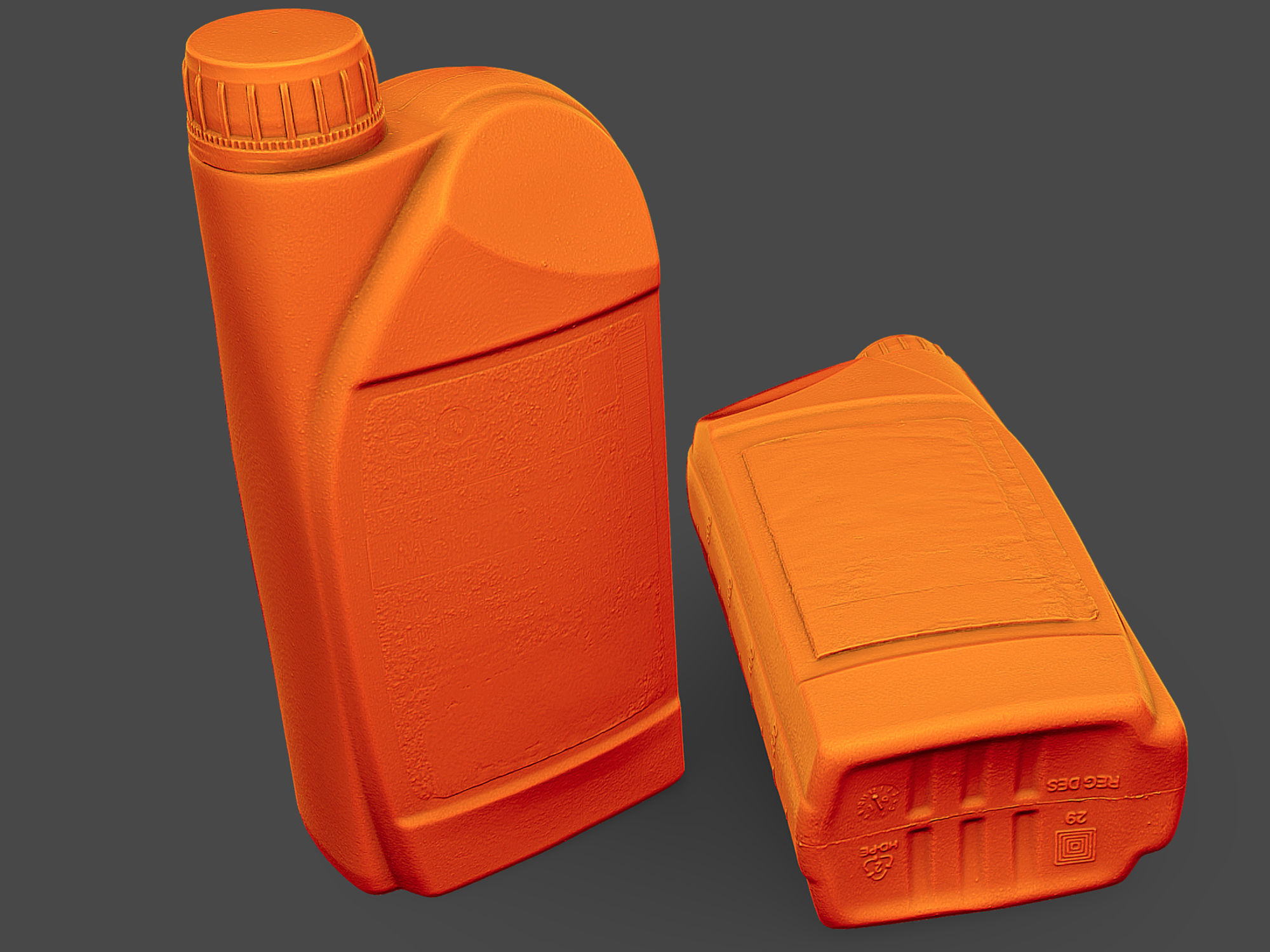 Motor Oil Bottle 3D model_1