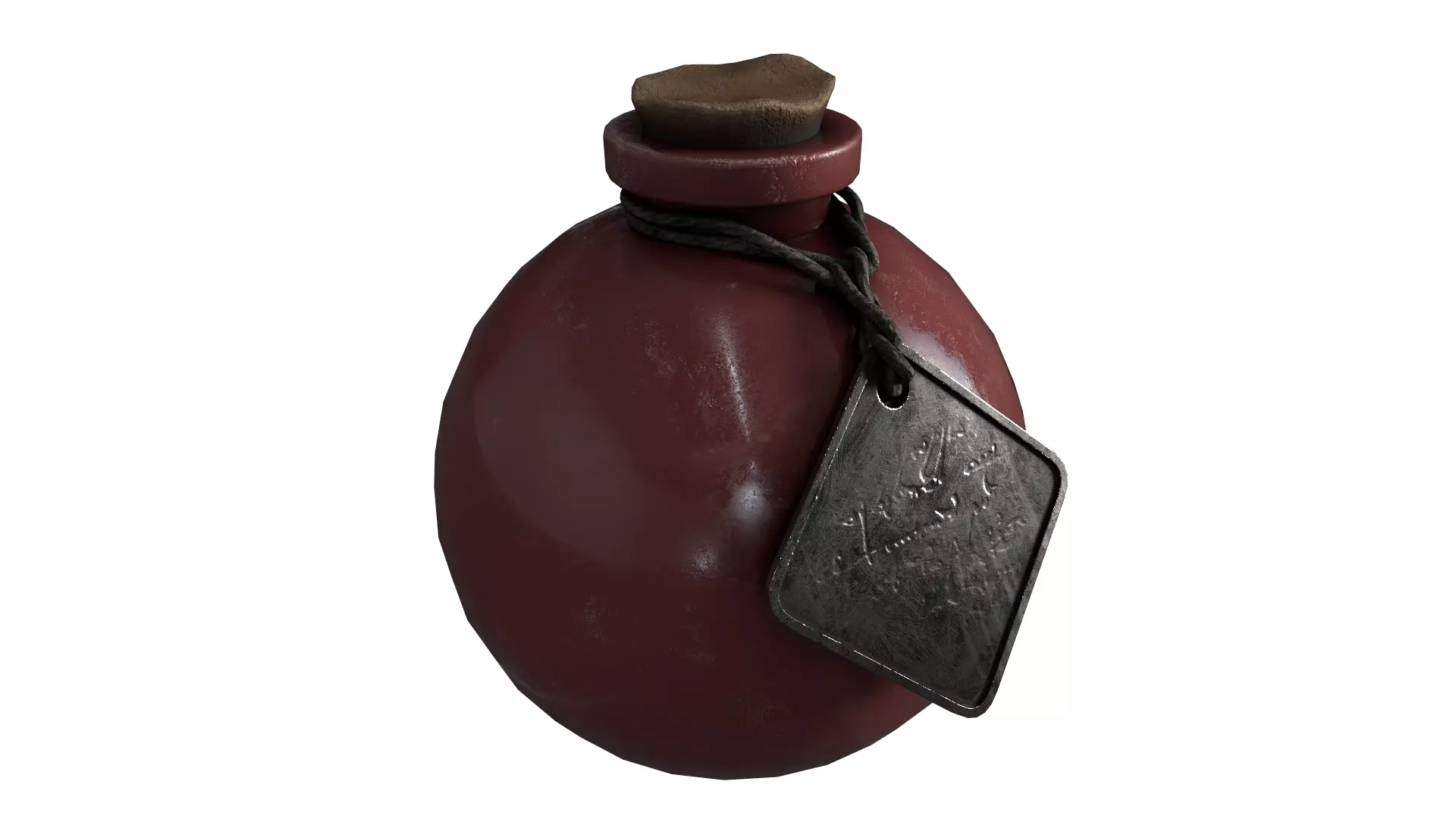 Potion Vial 01 3D model_0