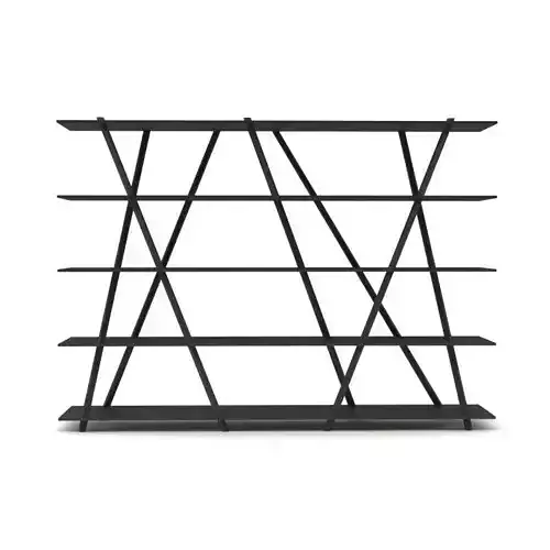 Contemporary Steel Bookshelf