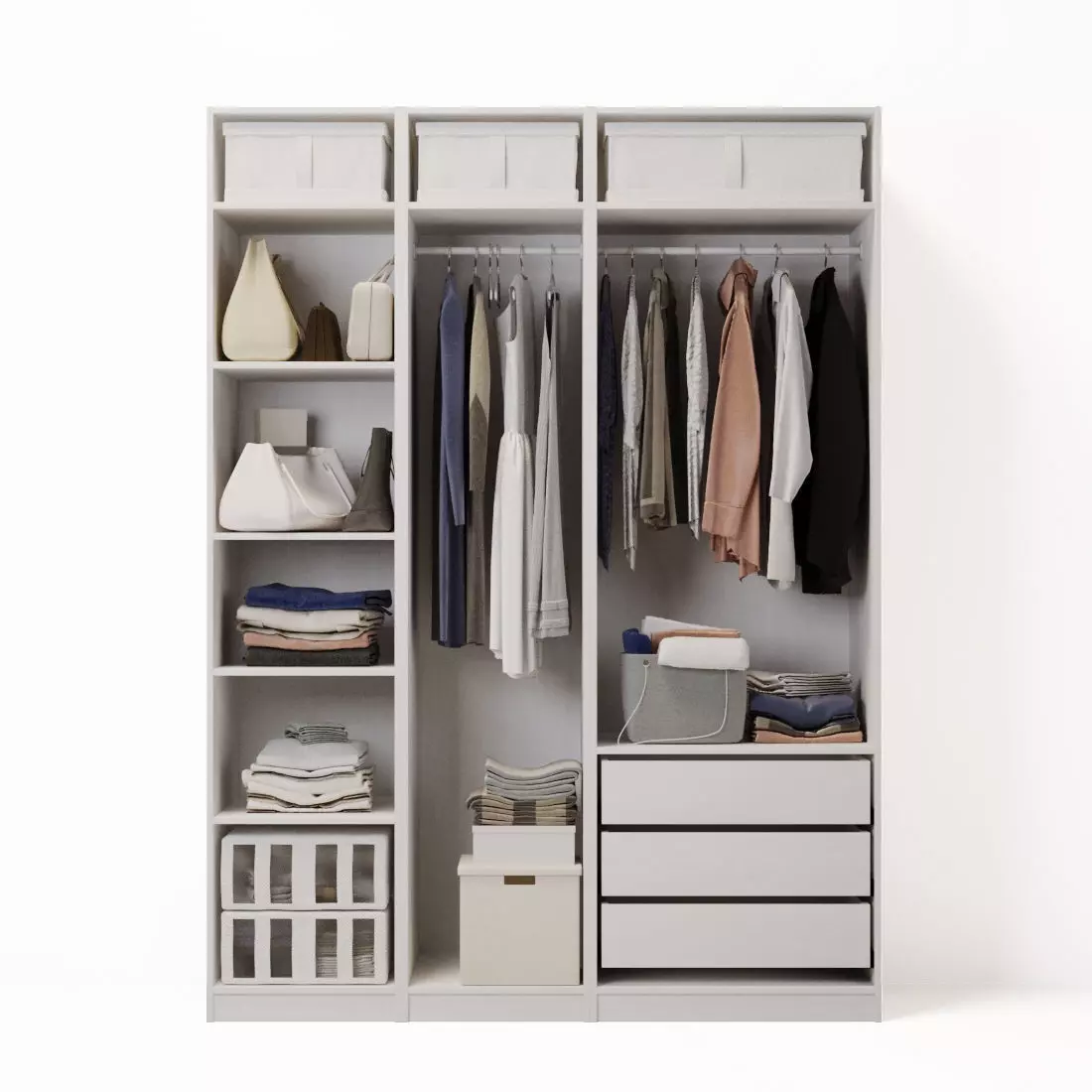 wardrobe  clothes 3D model_0