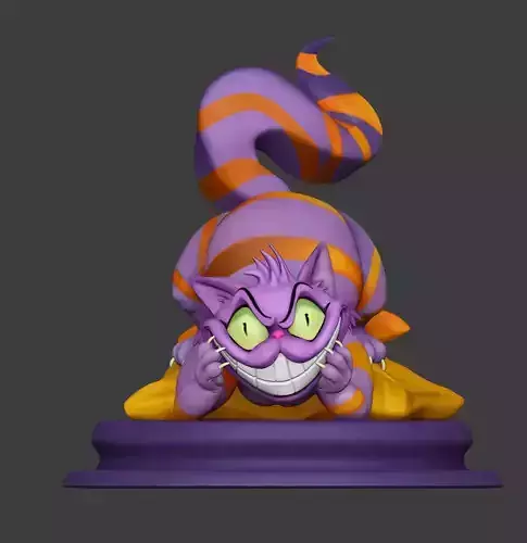 Cheshire Cat   3D print model