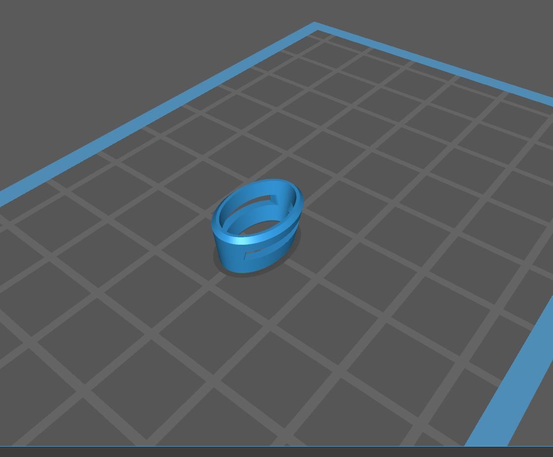 Stone-Setting Oval Pendant Gold 3D print model_2