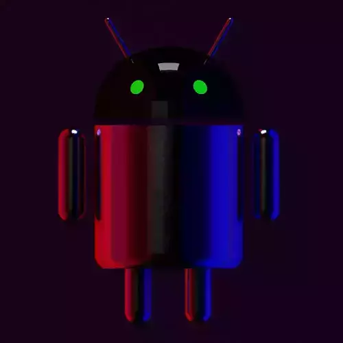 android model with eyes
