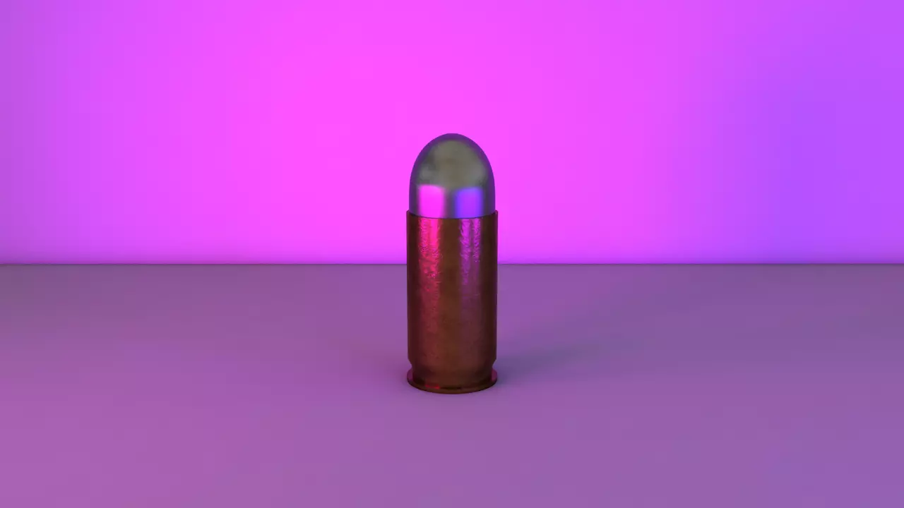 Bullet Free 3D model