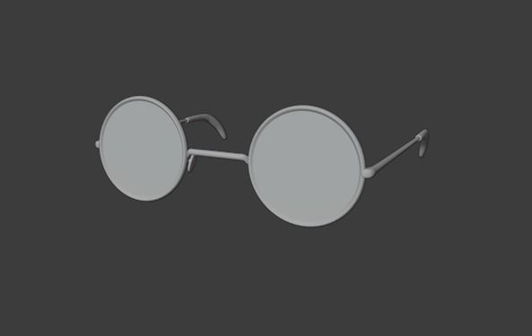 Sun Glasses 3D model_3