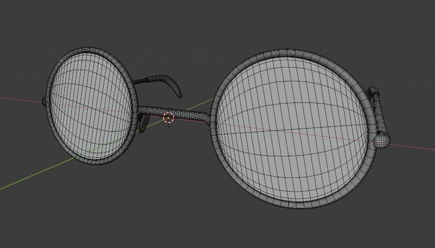 Sun Glasses 3D model_4
