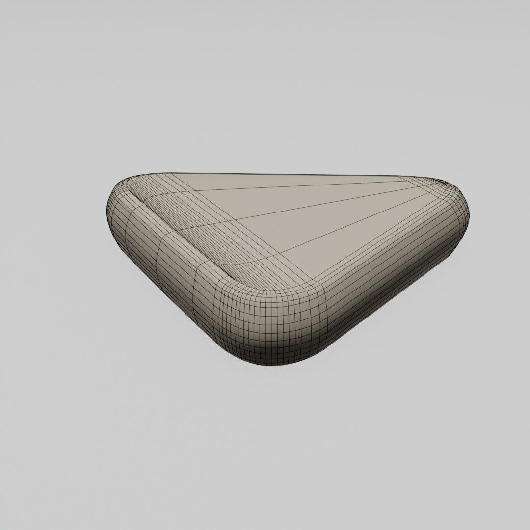 Triangle eraser  3D model_8